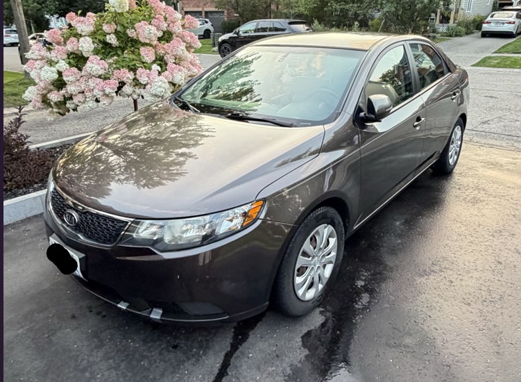 Clean Kia after exterior detail